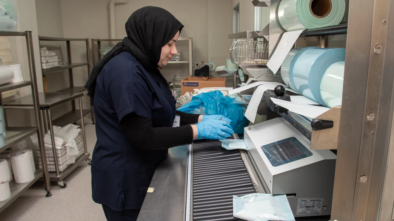 Selçuk Tıp’ta sağlıkta kaliteyi artıran yeni nesil sterilizasyon ünitesi